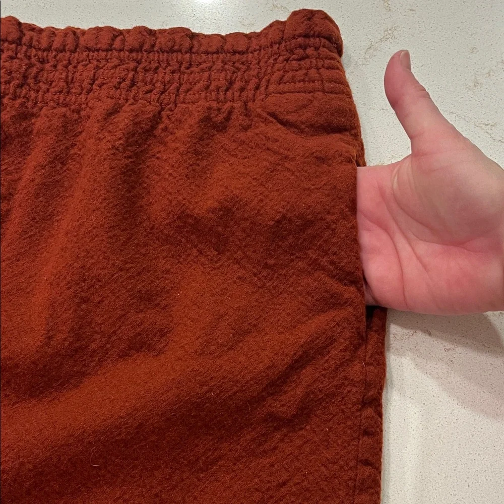 J. Crew Wool Rust Color Mini Skirt